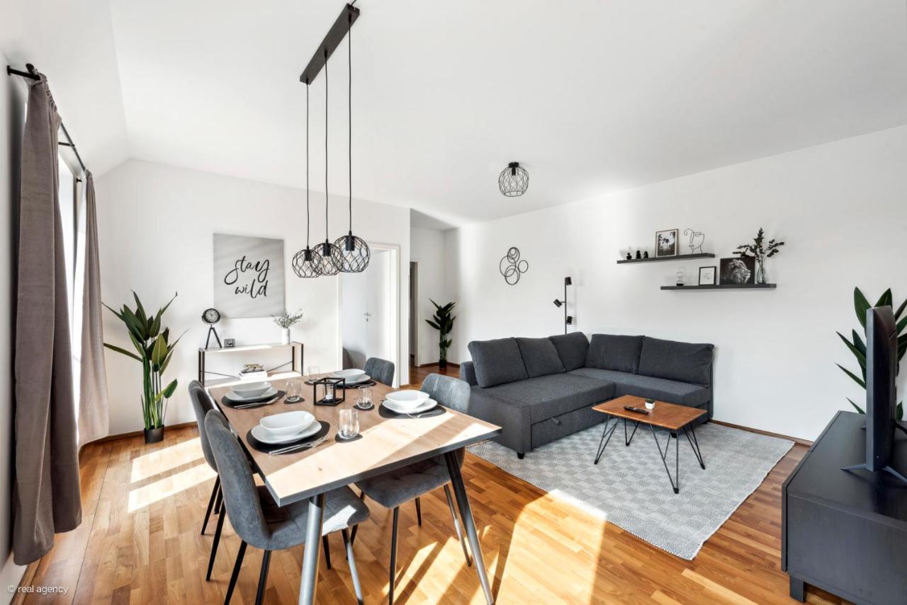 Bernhards Apartment Stadthalle - Klima & Terrasse Bécs Kültér fotó